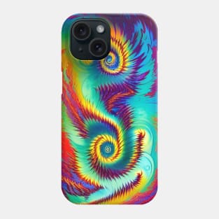 Vibrant Spiral Phone Case