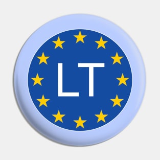 Lithuania Lietuva Pin