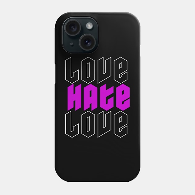 Love, Hate, Love - Alice In Chains Song Phone Case by eggparade