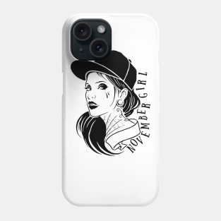 That Girl November Girl Phone Case