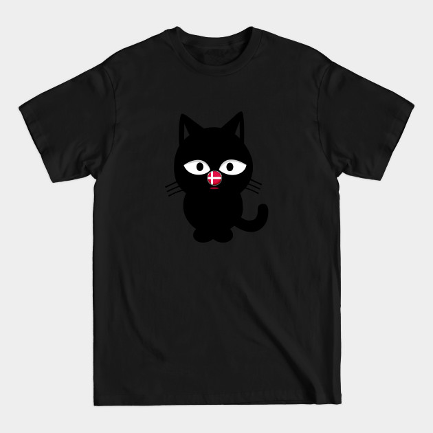 Discover Euro 2021 shirt Cute Denmark Football Cat - Euro 2021 - T-Shirt