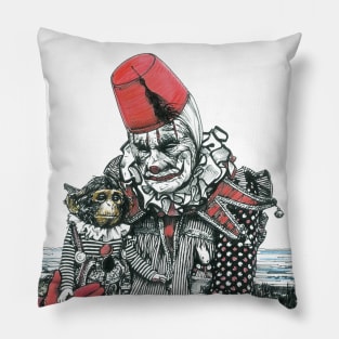 Sad Clown Pillow