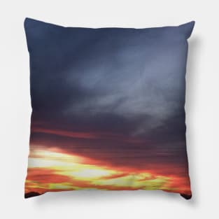 Fiery light Pillow