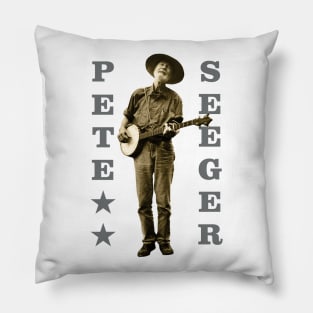 Pete Seeger Pillow