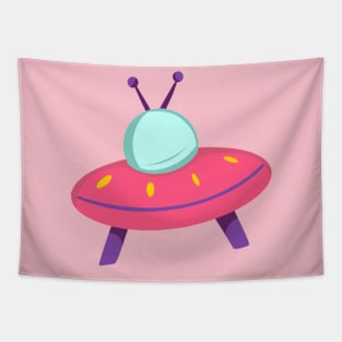 Cute UFO Tapestry