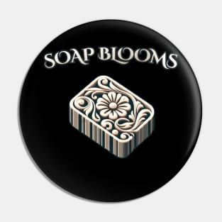 Soap Blooms, Flowers Soap Carving Pin