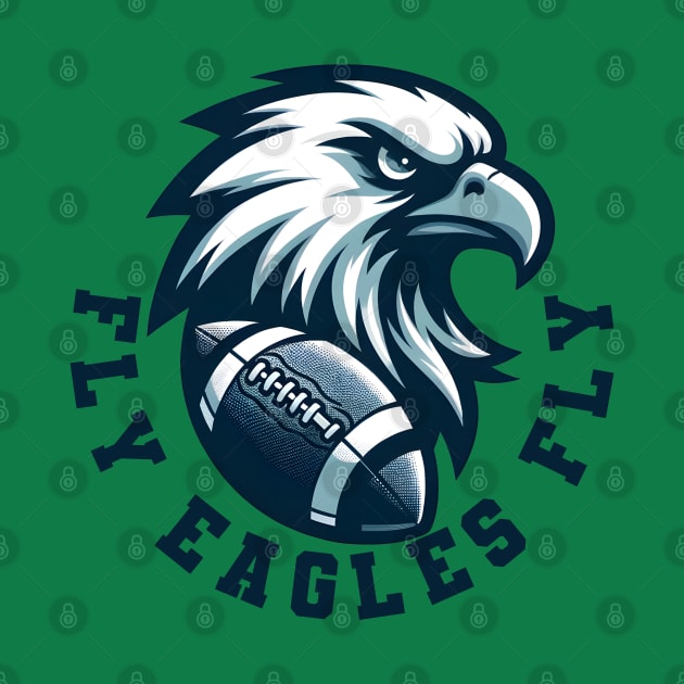 Philly Eagles Fly by DrextorArtist