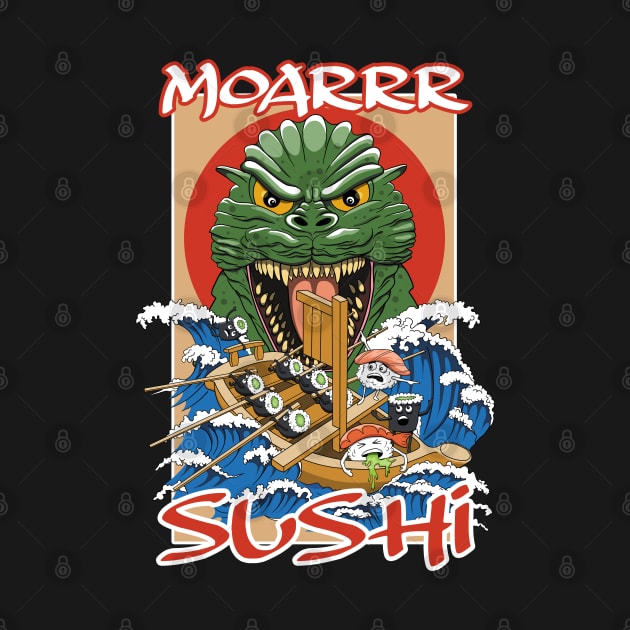 More Sushi - Sushi Lover Monster by TMBTM