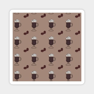 Coffee Pattern 6 Magnet