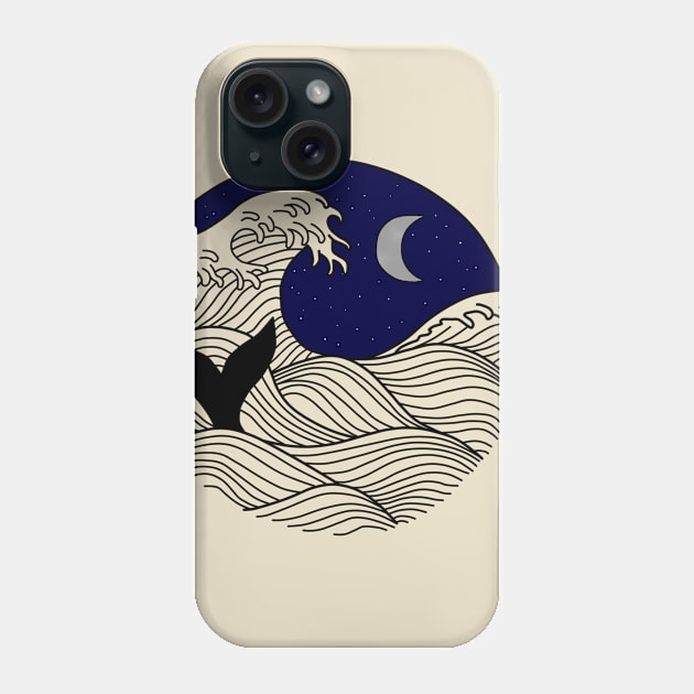 blue night Phone Case by amenij