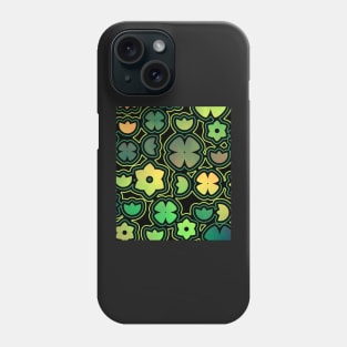 Floral doodles Phone Case