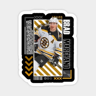 Brad Marchand Paper Poster Version 10 Magnet