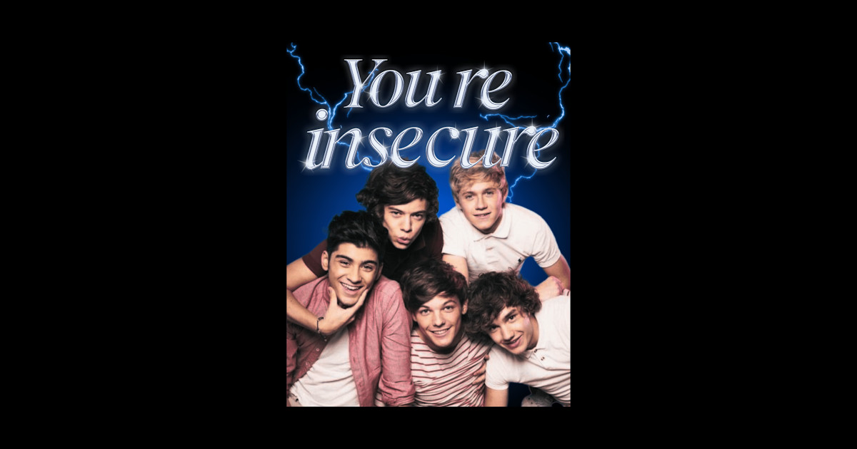Youre insecure meme youre insecure meme sticker teepublic