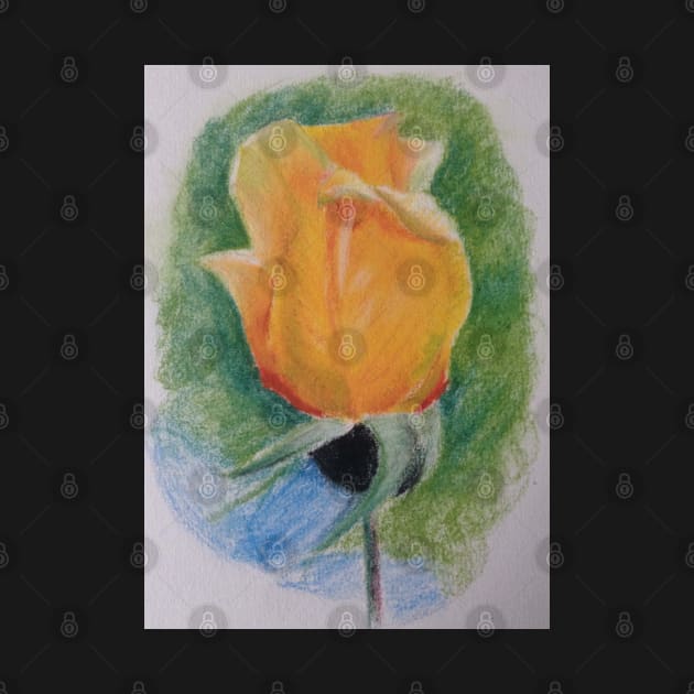 yellow rose by rodrigom