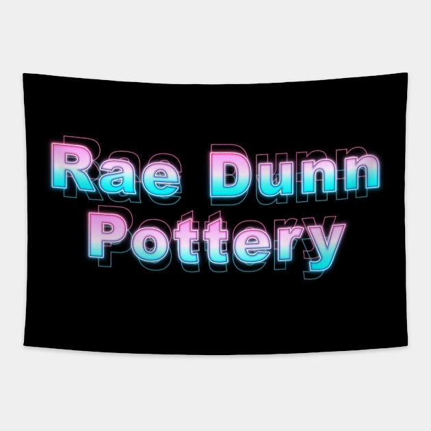 Rae Dunn Pottery Tapestry by Sanzida Design