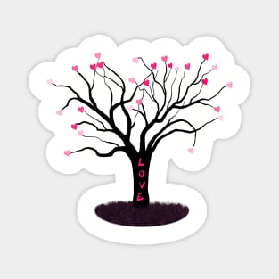 Valentine Tree Magnet