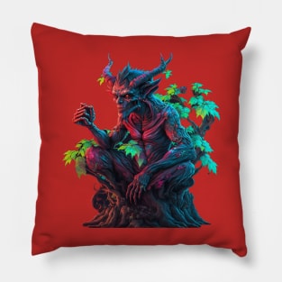 Bonsai Demon Pillow