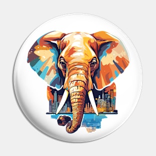 Elephant Animal World Wildlife Beauty Discovery Pin