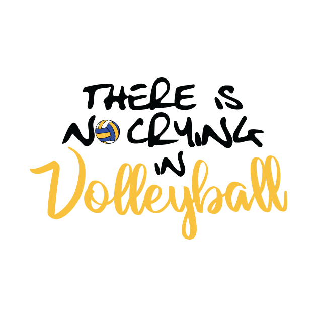 No Crying in Volleyball by Lusy