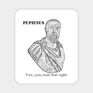 Pupienus: the double take. Magnet