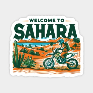 welcome to sahara Magnet