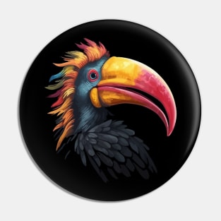 Hornbill Smiling Pin