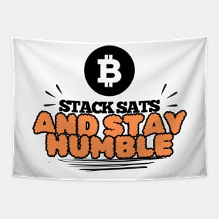 Stack Sats Bitcoin Bitcoiner Tapestry