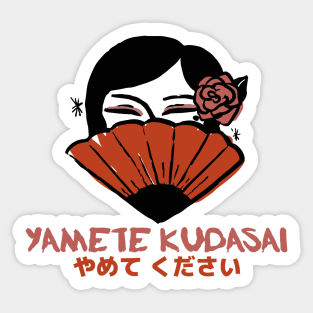 Yamete Stickers Teepublic With a bit of google's assistance, it appears this means stop it or quit it (it here being an obvious action to the asker and asked). yamete stickers teepublic