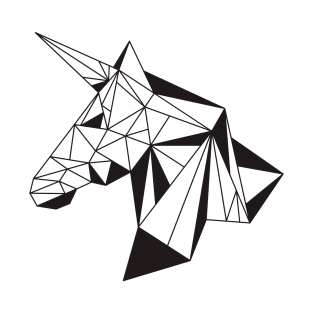 Unicorn geometric T-Shirt