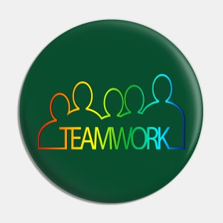 Teamwork! Pin