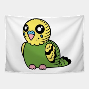 Olive Budgie Tapestry