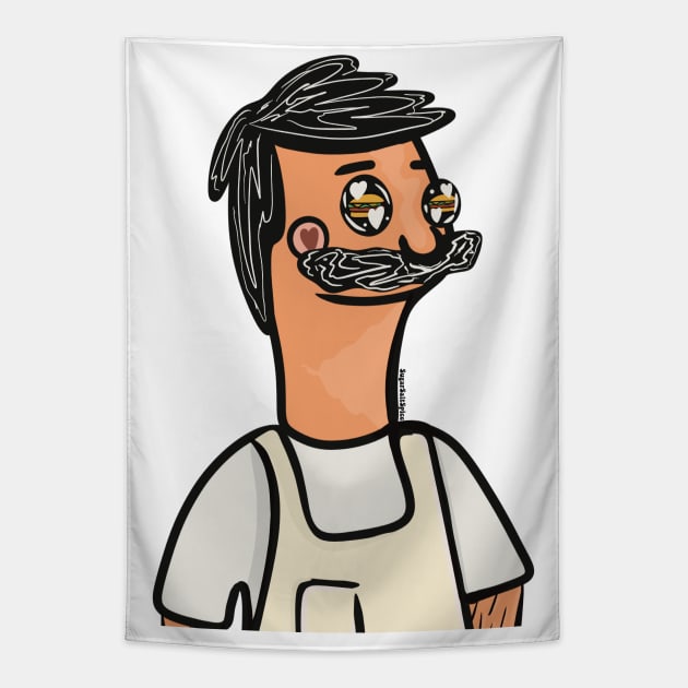 Bobs burgers #53 Tapestry by SugarSaltSpice