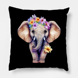 baby elephant Pillow