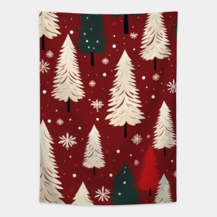 christmas tree pattern Tapestry