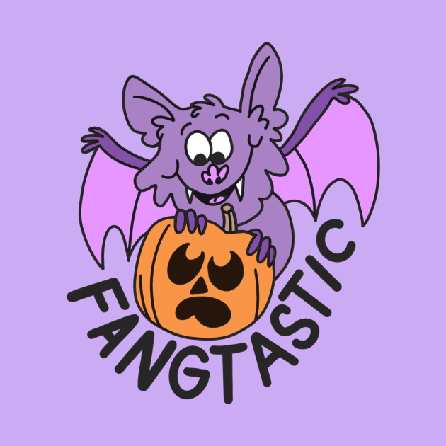 Fang-tastic - Punny Halloween by sombreroinc