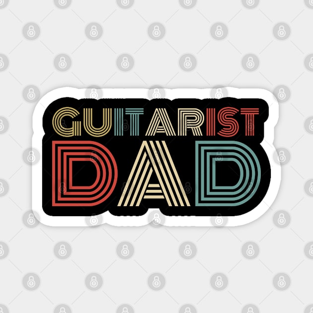 Guitarist dad. Guitar instrument Magnet by NeedsFulfilled