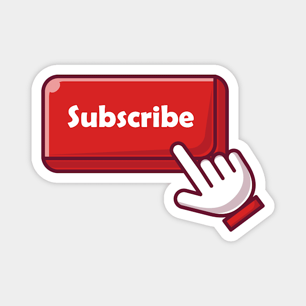 Click Subscribe Magnet by KH Studio