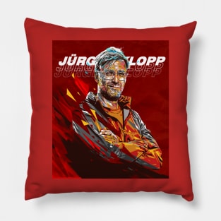 Jürgen Klopp Art Pillow