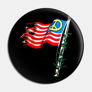 Flag of Peace Pin