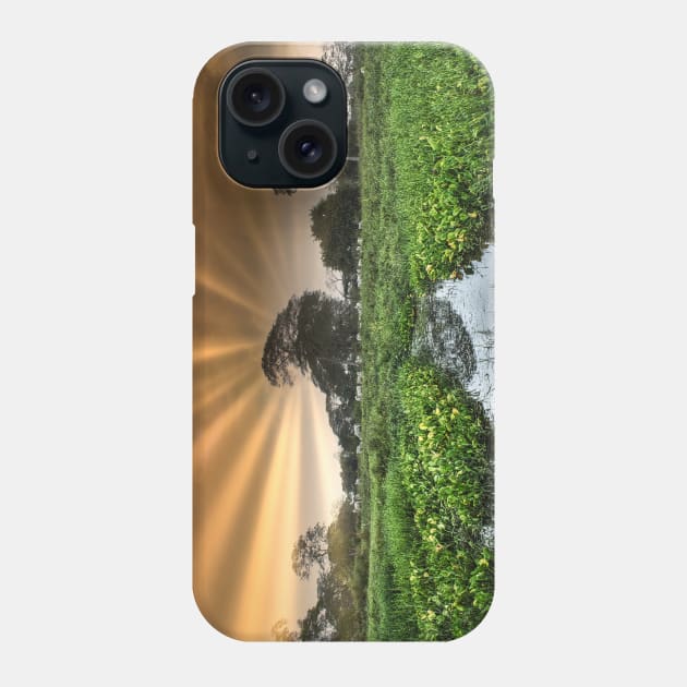 sunset Phone Case by rickylabellevie