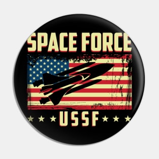 USSF Space Force Pin