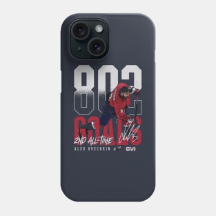 Alex Ovechkin Washington 2nd All Time Goals Phone Case