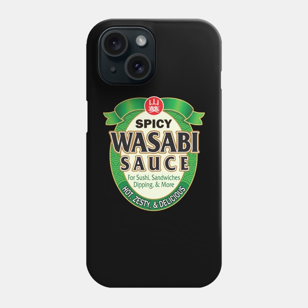 Spicy Wasabi Sauce Costume Phone Case by dreambeast.co