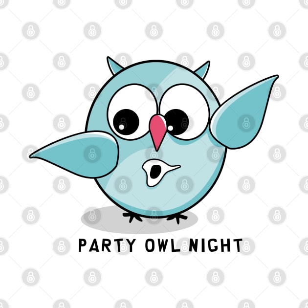 Party Owl by slawisa