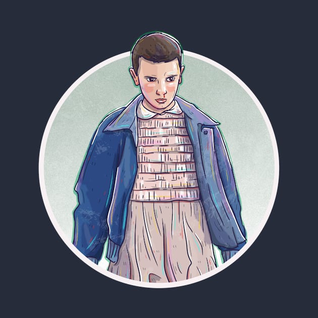 Eleven Stranger Things by TaylorRoseMakesArt