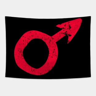 Mars Symbol Tapestry