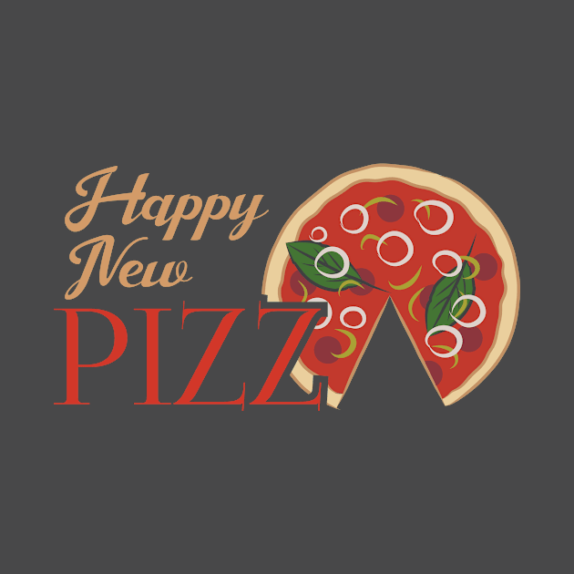 Happy New Pizza by Beerlogoff