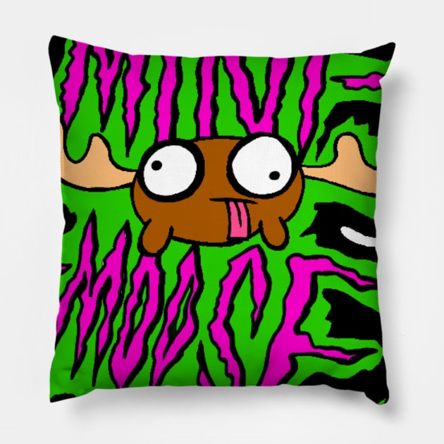 Minimoose Pillow by Kirkhardt Designs