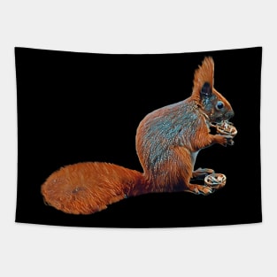 Squirrel - Woodland Themed Kids Room, Funny Gifts For Forester, Cute Animals Tapestry