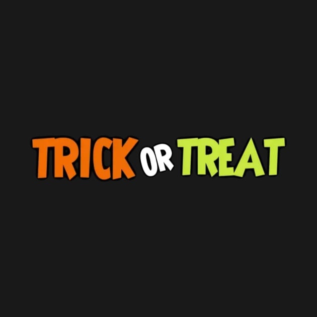 Trick or Treat Typography by Pieartscreation